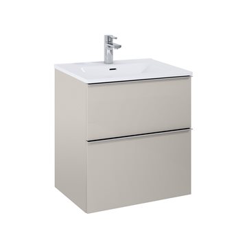 Wilma møbelpakke med skuffer - 60x45 cm, Lysgrå mat